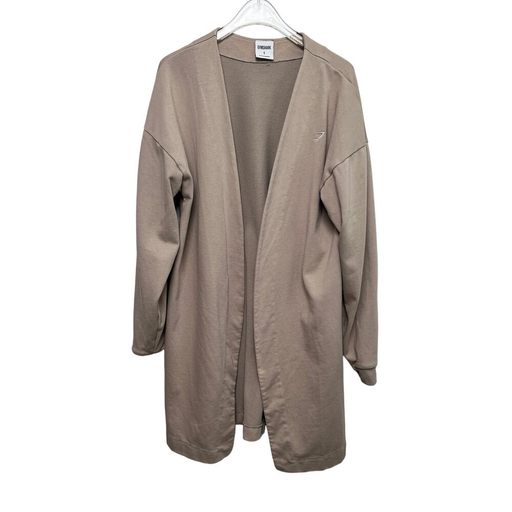 Gymshark x Whitney Simmons Oversized Cardigan Beige/S - Picture 2 of 8